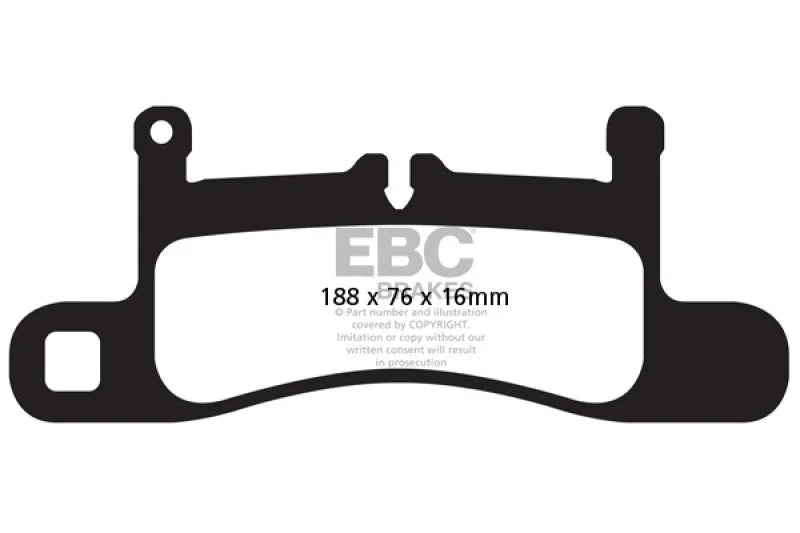 EBC - Rear Redstuff Pad PN DP32098C