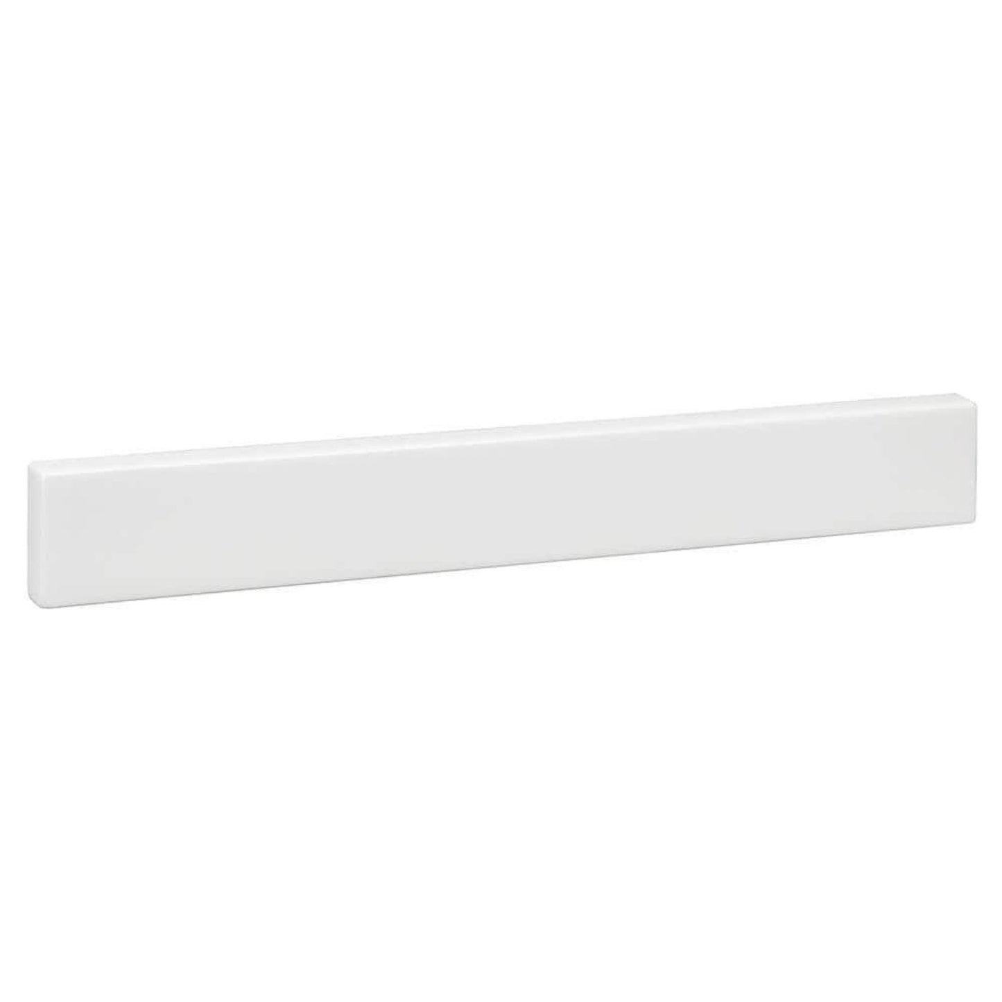 18-1/2 in. Cultured Marble Backsplash in White - Product image 1