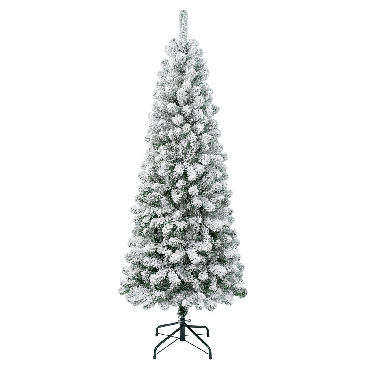 National Tree Company First Traditions Acacia Flocked Tree Medium Christmas Tree, 6 ft - Product image 1