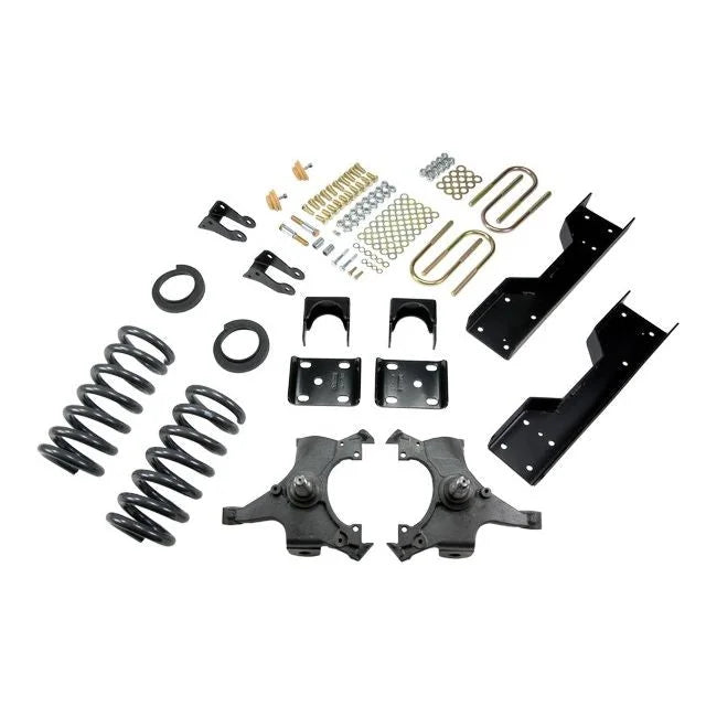 BELLTECH 688 LOWERING KITS Front And Rear Complete Kit W/O Shocks 1992-1998 Chevrolet Silverado/Sierra C1500 (Std Cab ext 454 SS) 4 in. or 5 in. F/6 in. R drop W/O Shocks