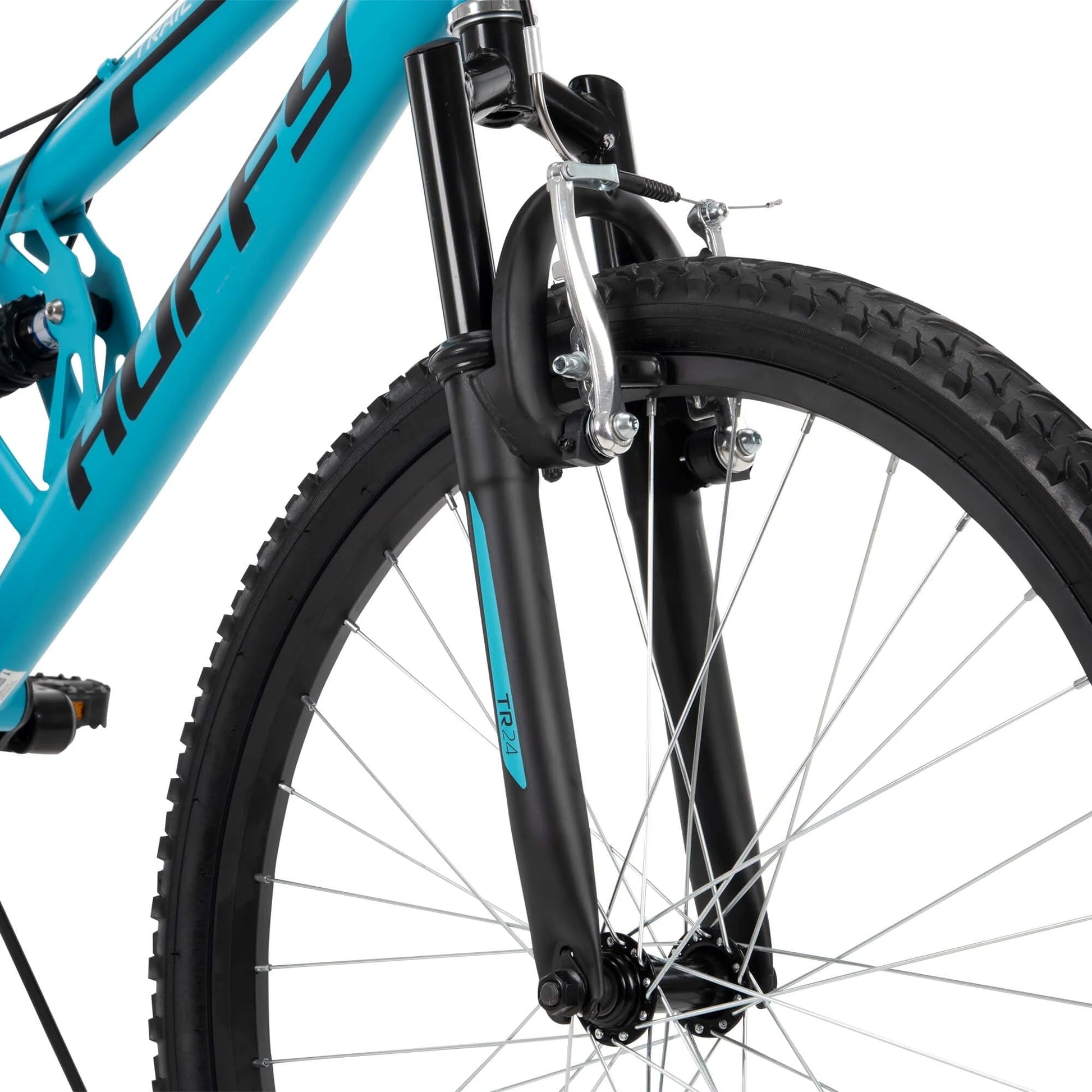 Huffy 24" Trail Runner Girls Full Suspension Mountain Bikes, Teal Blue - Product image 6