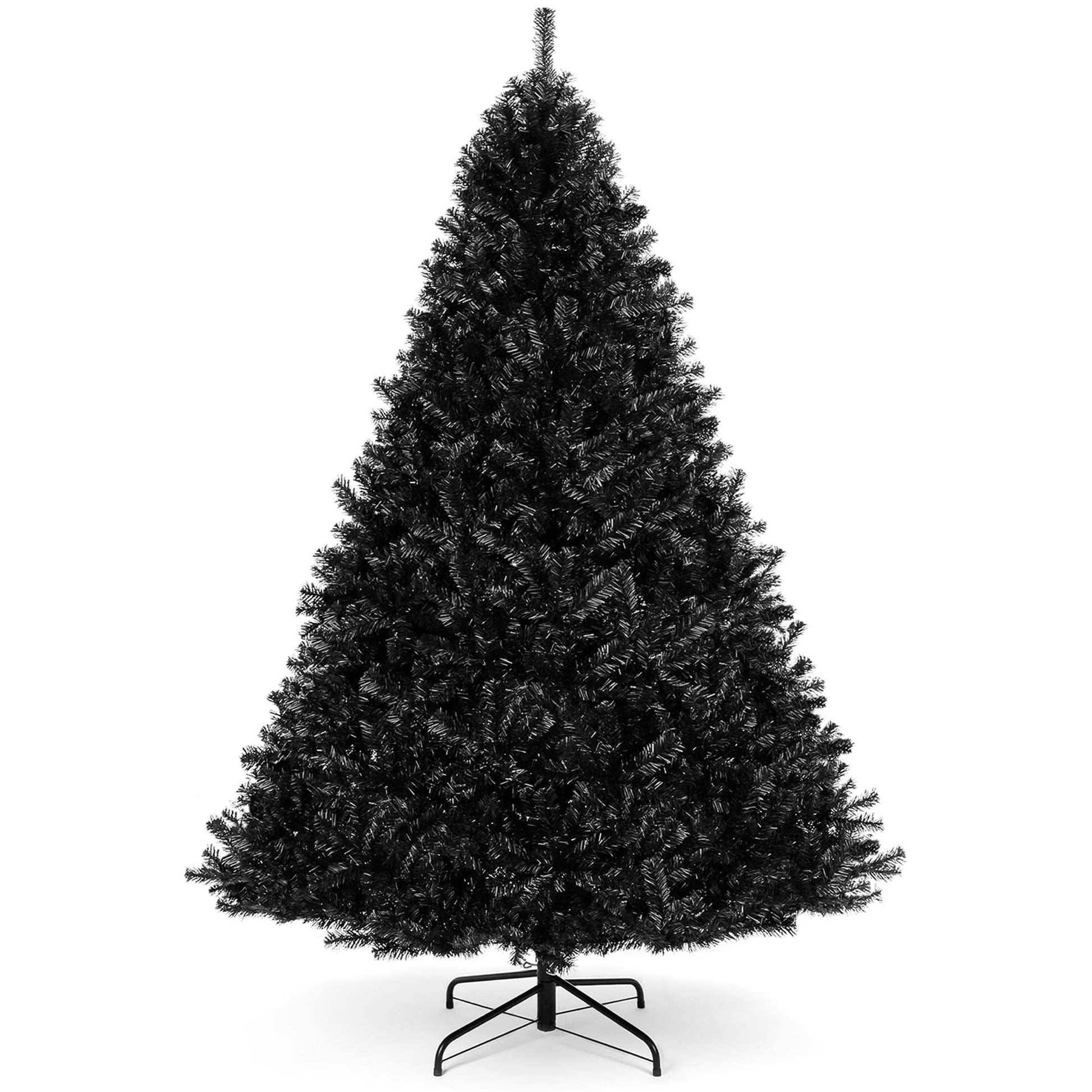 Best Choice Products 7.5ft Artificial Full Black Christmas Tree Holiday Decoration w/ 1, 350 Branch Tips - Product image 1