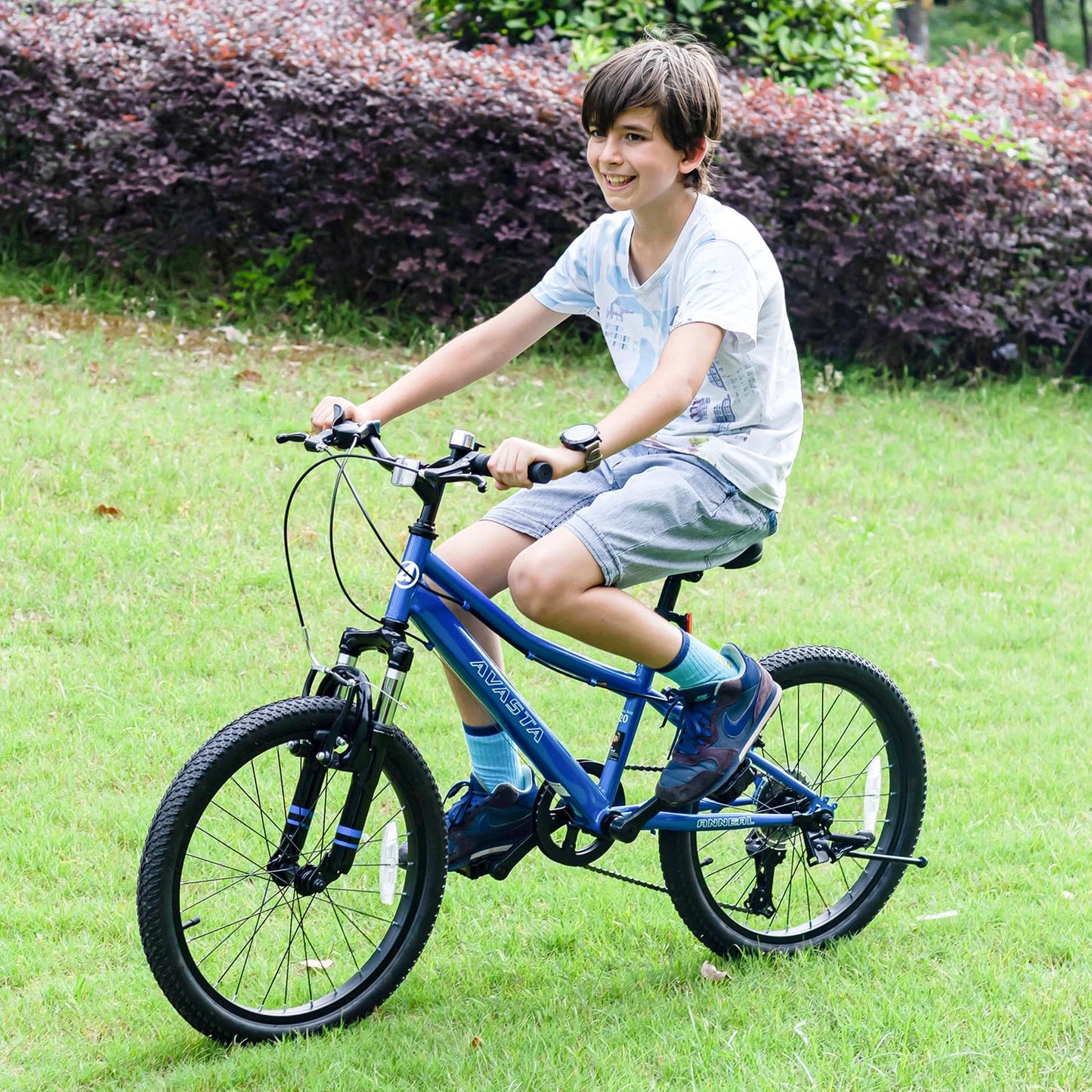 AVASTA 20'' Big Kids Mountain Bike for Age 6 7 8 9 10 11 12 Years Old Boys Girls Teen with Suspension Fork - Product image 13