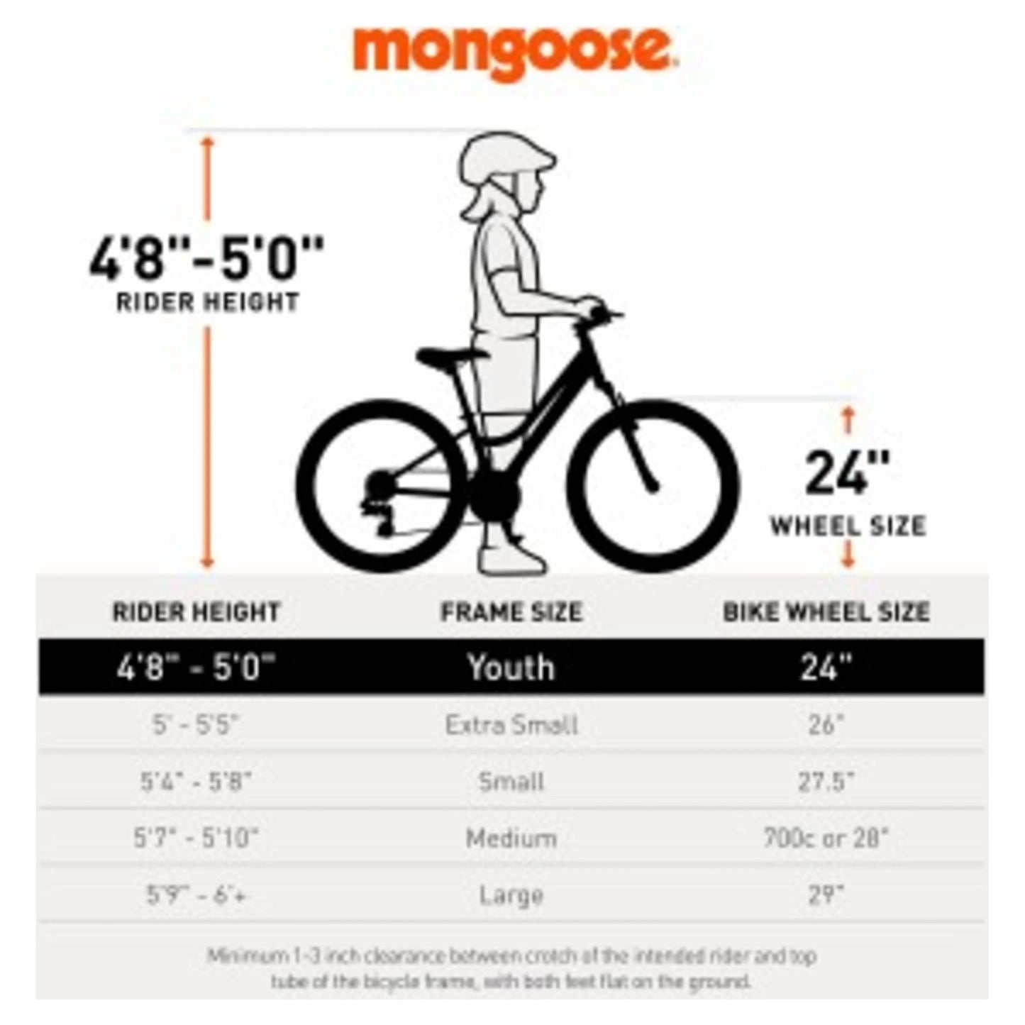 Mongoose 24 - In. Excursion Unisex Mountain Bike, Black, 21 Speeds - Product image 7