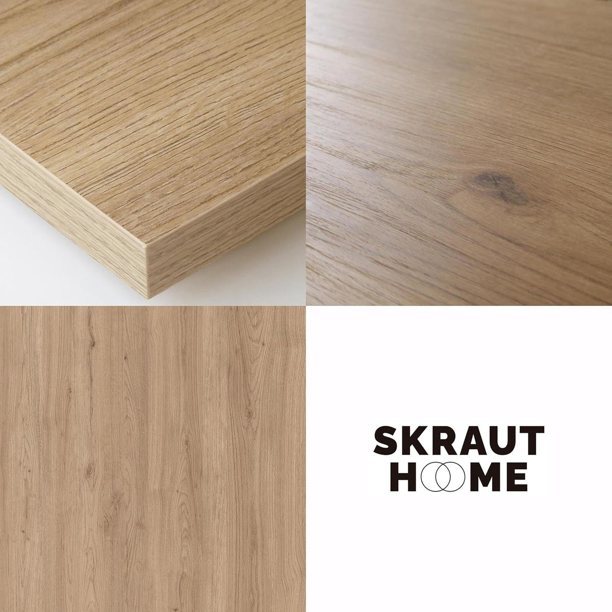 Skraut Home | TV cabinet | TV Bench | Large Storage Space | 210 | for TVs up to 80" | XXL electric fireplace | Industrial Design | Modern Style | Oak