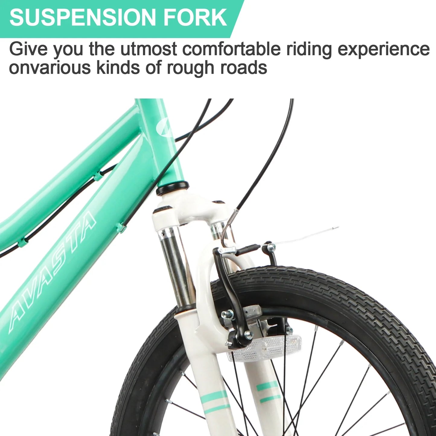 AVASTA 20'' Big Kids Mountain Bike for Age 6 7 8 9 10 11 12 Years Old Boys Girls Teen with Suspension Fork - Product image 34