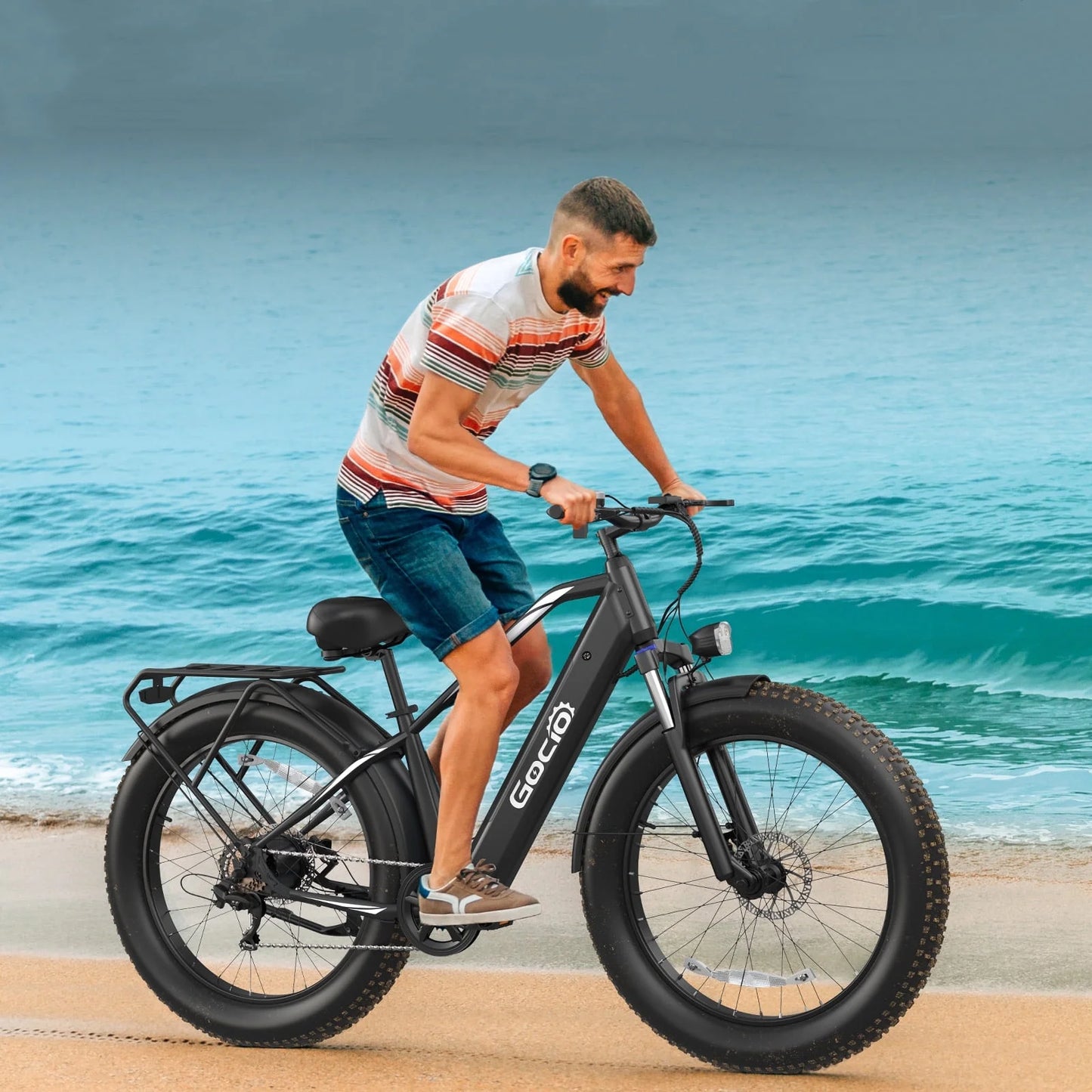 Gocio Electric Bike, 26"x4.0" Fat Tire E - Mountain Bike, Peak 1000W Motor - Product image 25