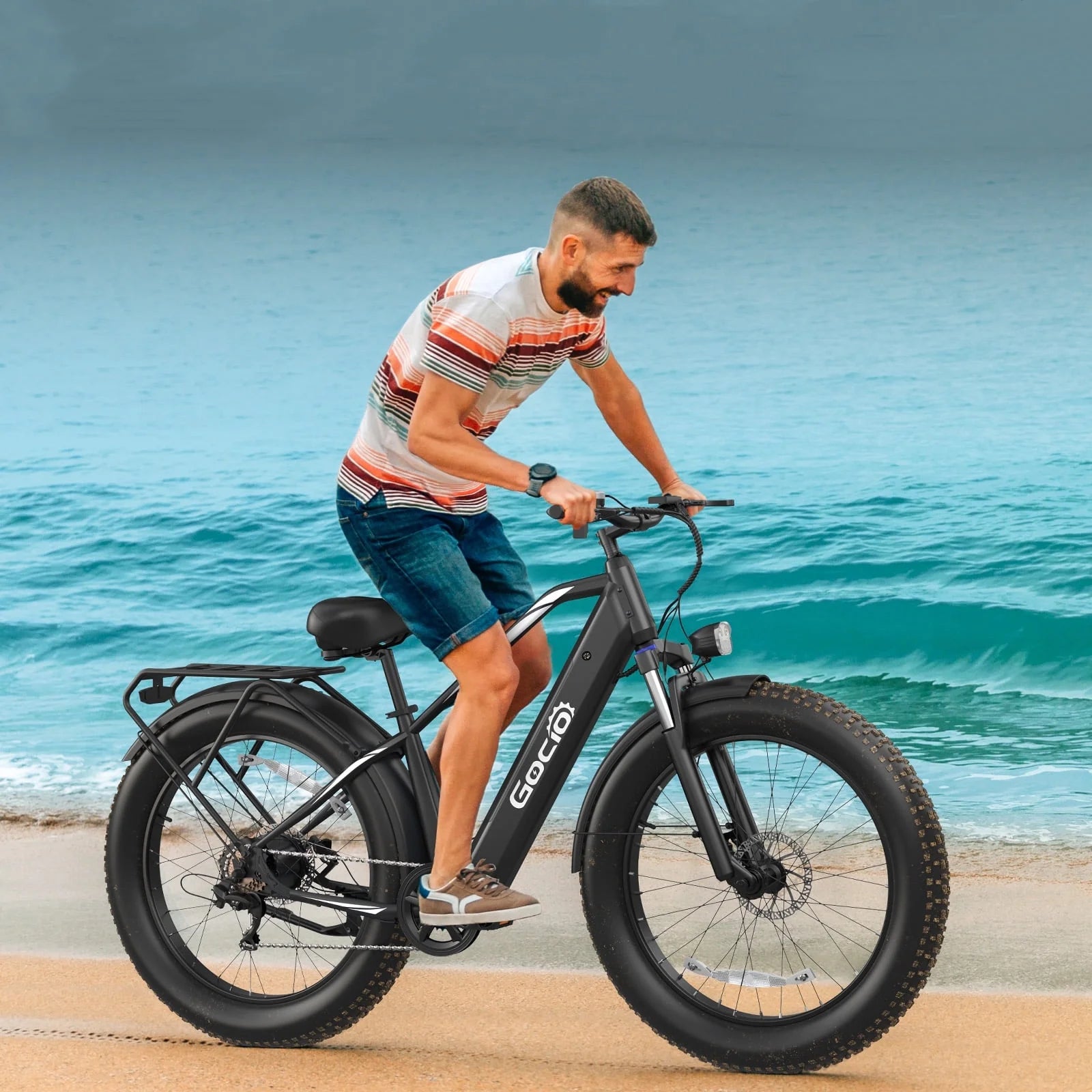 Gocio Electric Bike, 26"x4.0" Fat Tire E - Mountain Bike, Peak 1000W Motor - Product image 25