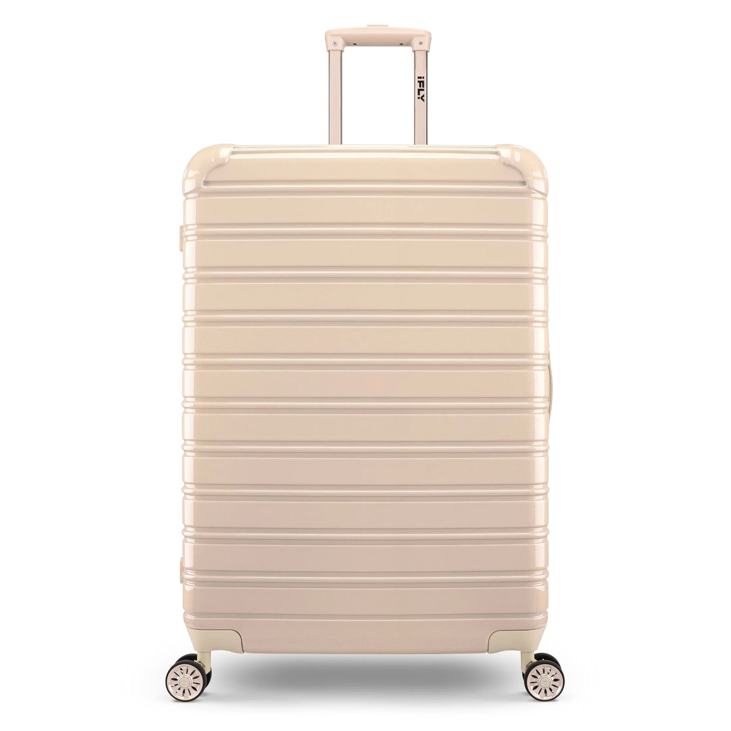 Ifly Hardside Fibertech Luggage 28" Checked Luggage, Champagne - Product image 1