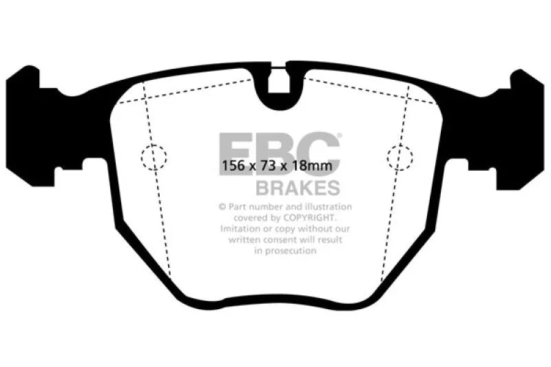 EBC - Front Yellowstuff Pad PN DP41036R