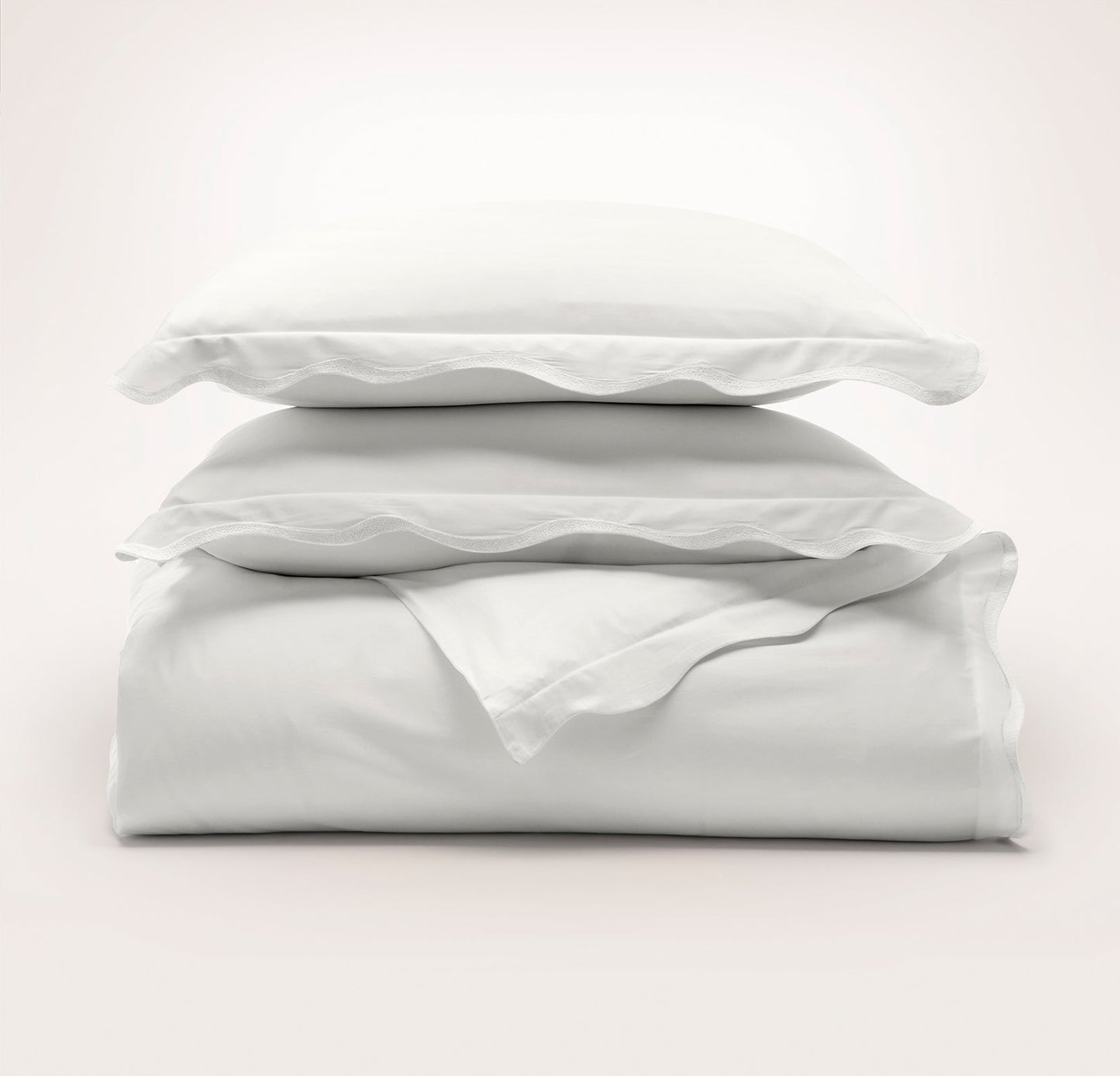 Percale Embellished Duvet Set