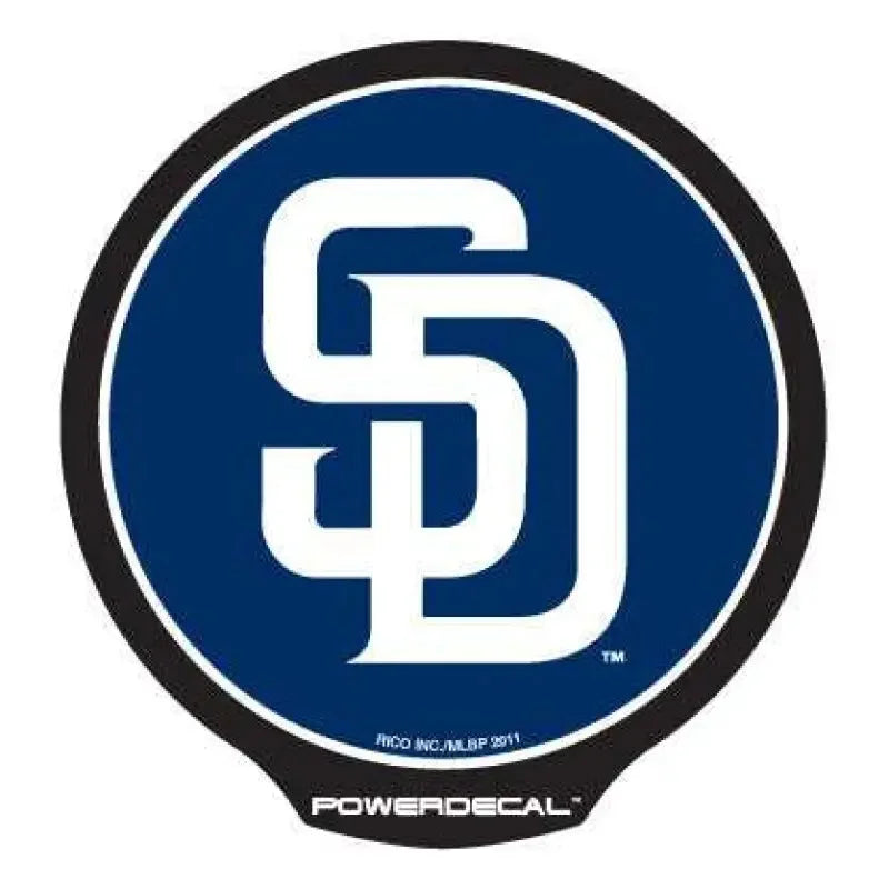PWR6201 PowerDecal Decal San Diego Padres Logo